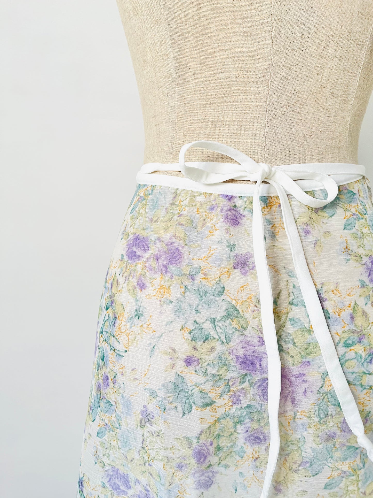 Embossed Fabric Ballet Skirt