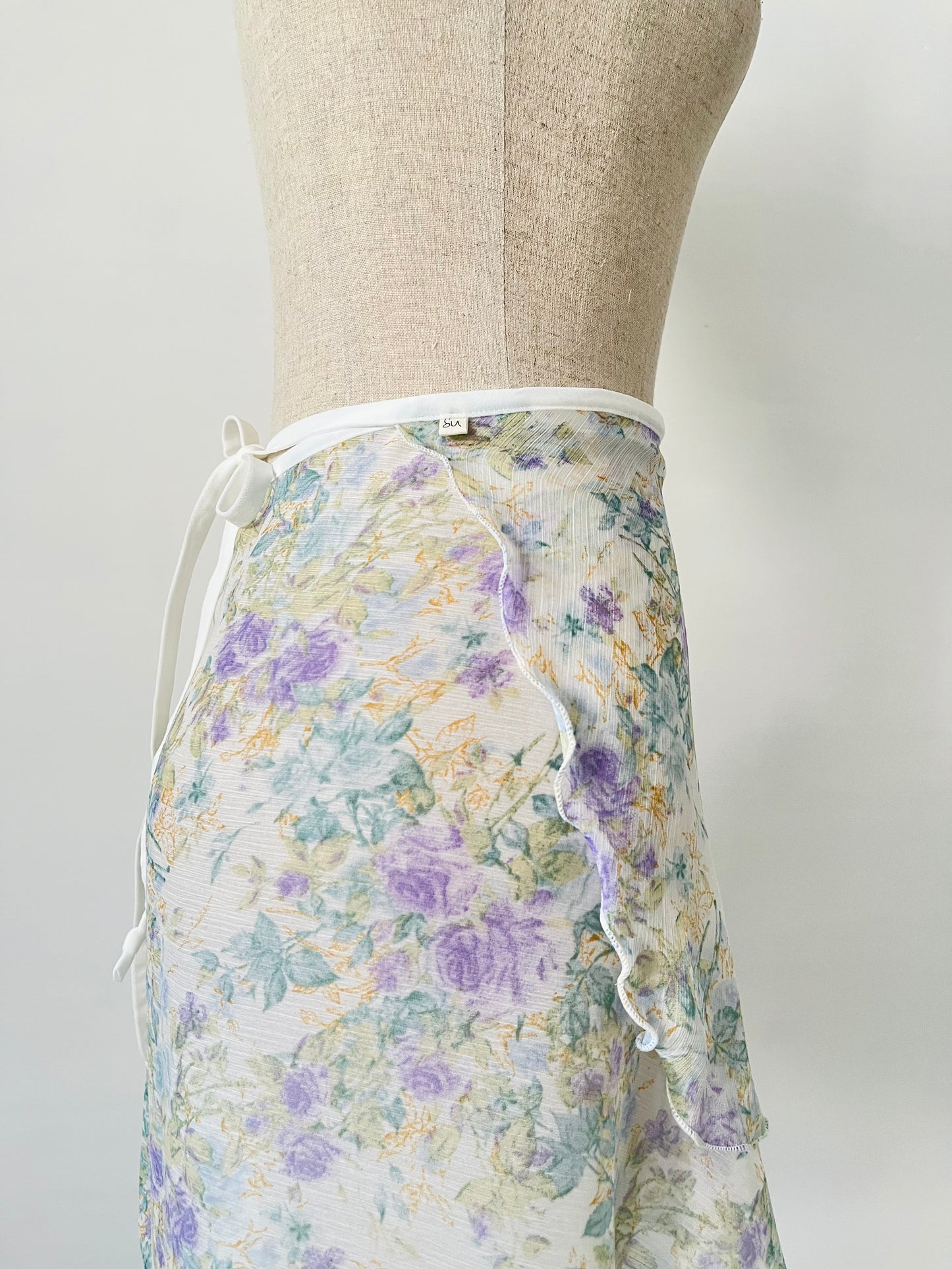 Embossed Fabric Ballet Skirt